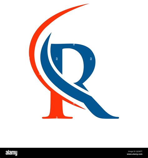 Modern Letter R Logo Template R Letter Logo Design With Swoosh Icon