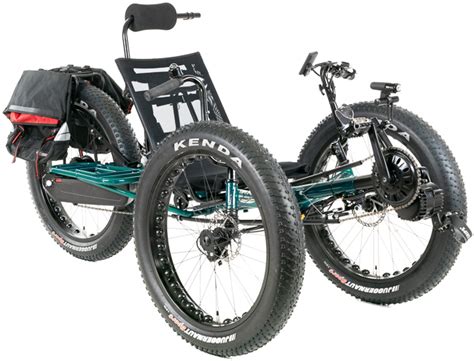 Utah Trikes James Full Suspension 26x4 Cxs Electric Trike