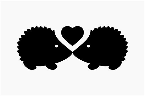 Porcupine Love Graphic By Berridesign · Creative Fabrica