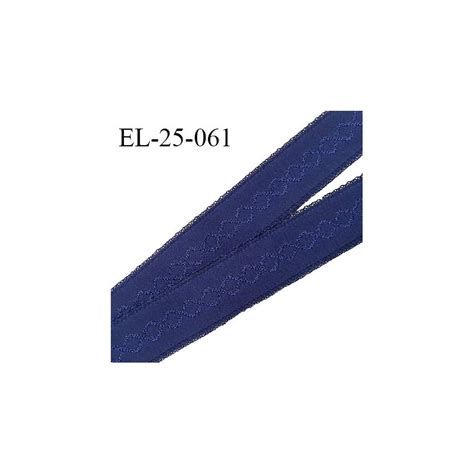 Elastique mm lingerie couleur bleu astral haut de gamme largeur mm prix au mètre