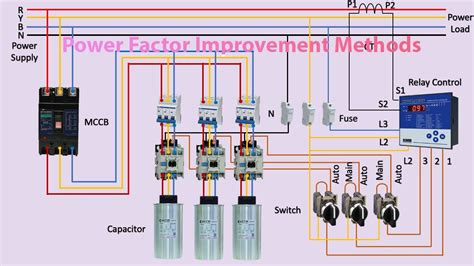 3 Phase Power Factor Circuit Diagram