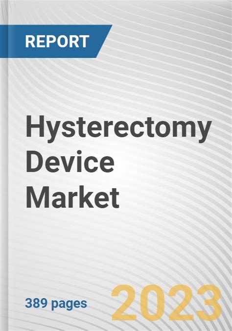 Hysterectomy Device Market By Disease Type By Surgical Approach By