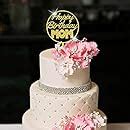 Amazon Yuinyo Happy Birthday Cake Topper For Mom Party Cake