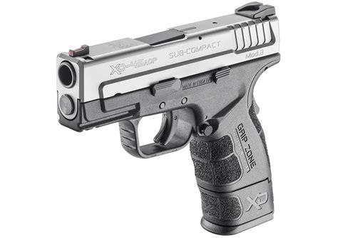 Springfield Xd Mod 2 45acp Sub Compact Bi Tone With Gripzone Vance Outdoors