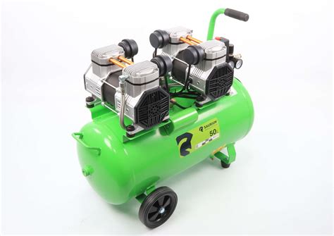 Compressor de Ar Monobloco 50L 4HP 4 Cabeças 2 Motores SAURIUM