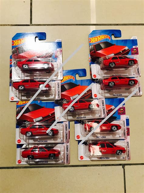 Hot Wheels Proton Saga Hobbies Toys Toys Games On Carousell