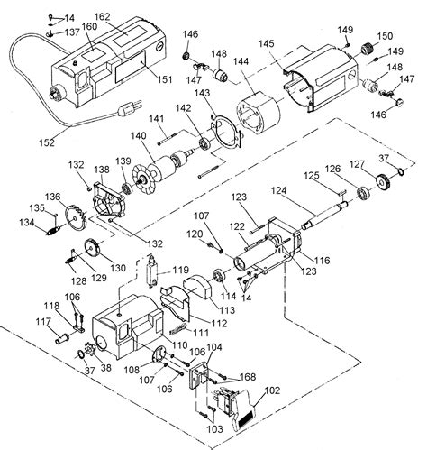 Dewalt Dw733 Dewalt Heavy-Duty 12-1/2 Portable Thickness Planer | Model Schematic Parts Diagram ...