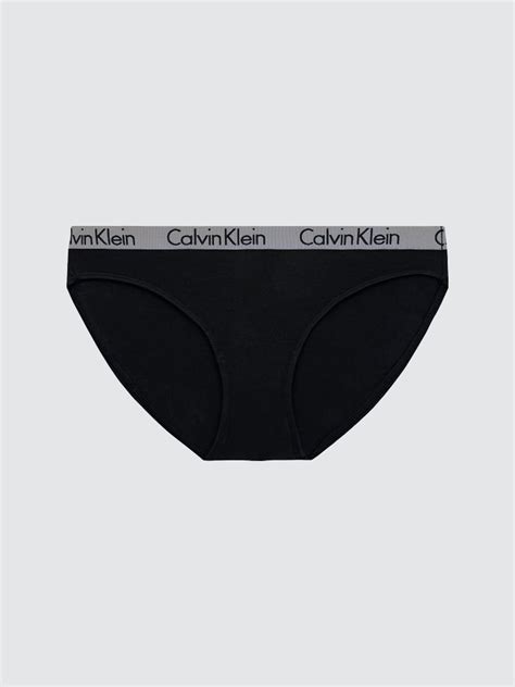 Ripley Calz N Algod N Mujer Calvin Klein Negro Bikini Qd