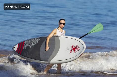 Olivia Wilde In A Bikini Paddleboarding In Maui AZNude
