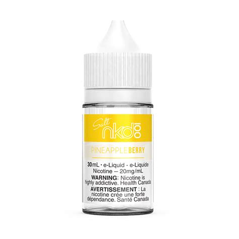 Pineapple Berry Salt Naked E Liquid Ml Vapeloft