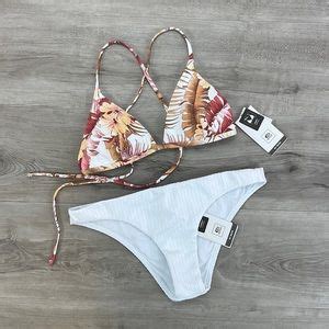 Rip Curl Swim Rip Curl Leilani Xback Tri Premium Surf Cheeky Coverage Bikini Set Poshmark