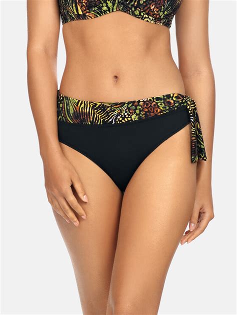 Miss Lou Dół od bikini Ivy Safari Fashion D ML Zielony Modivo pl