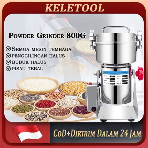 Jual Grinder 1200g Mesin Penggiling Bumbu Kering Mesin Giling Tepung