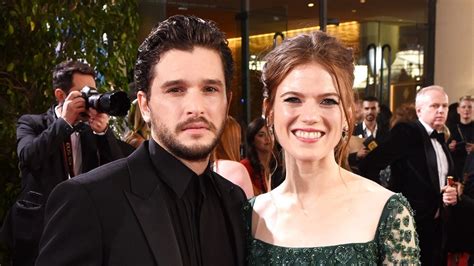 Kit Harington Et Rose Leslie Les Stars De Game Of Thrones Sont à