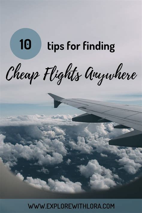 Ways To Find Cheap Flights Anywhere In The World Find Cheap