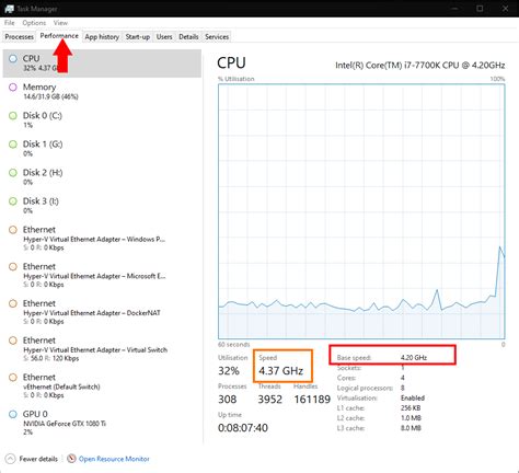 Windows 10 How To Check How Fast Your Pcs Processor Can Run