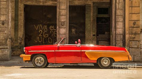 Restored Oldtimer In Havana Cuba Ultra Hd Photograph By Hi Res Fine