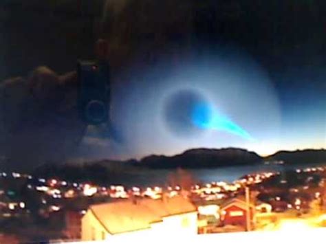 Strange Spiral light phenomena over Norway coincides with Obama peace ...