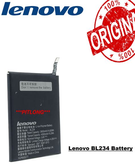 Lenovo BL234 Battery Original Equipment Manufacturer Lazada PH