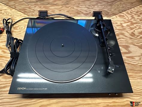 Denon DP-300F turntable with Grado Prestige Blue Cartridge Photo ...