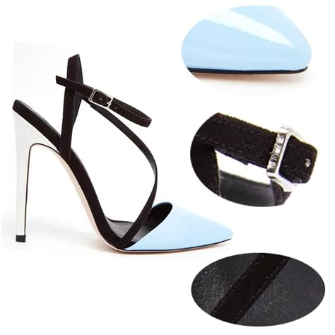 Elegant Happy Feet Sandals New Design Strap Buckle Sexy Lesbian High