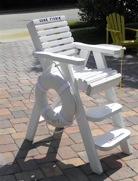 Tailwind Recycled Plastic 60tall Lifeguard Chair Lg517 Artofit