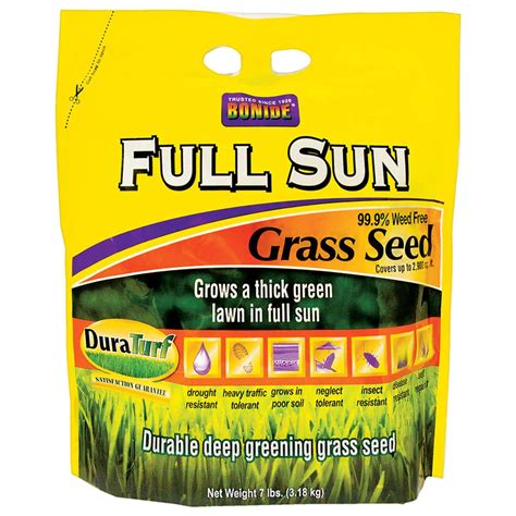 Bonide Duraturf Mixed Full Sun Grass Seed 7 Lb Ace Hardware