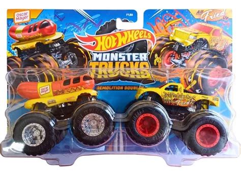 Hot Wheels Monster Truck Super Kit Carros Em Metal Frete Gr Tis