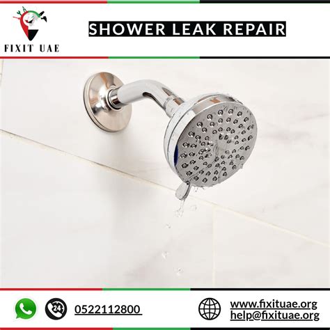 Shower Leak Repair - 0522112800 - FIXIT UAE