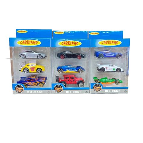 Carrinho De Ferro Estilo Hot Wheels Miniaturas Colecion Veis Hot Cars Kit Shopee Brasil
