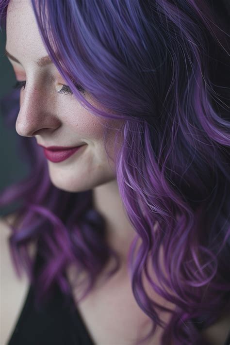 41 Vibrant Violet Hairstyles to Unleash Your Inner Diva