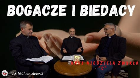 TV lectio divina XXVI Niedziela zwykła C Łk 16 19 31 YouTube