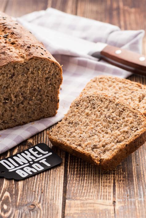 Dinkelbrot Mit Leinsamen Selber Backen Vollwertiges Rezept