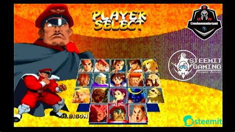 Street Fighter Alpha 2 Character Select Seobrseood