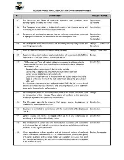 Review Panel Final Report