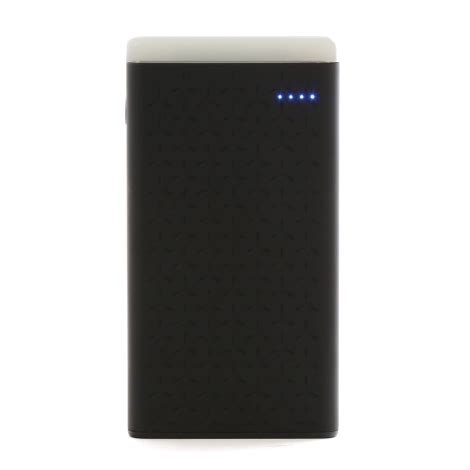 LED Power bank s funkcí svítilny 10000 mAh 5V 2xUSB černá rent cz