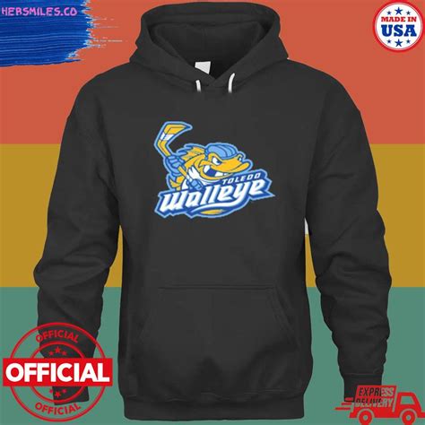Toledo Walleye Logo Grey Walleye Helmet 2022 Shirt Hersmiles