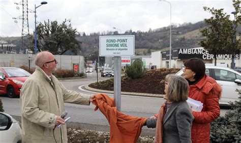 La place Simone Veil inaugurée avenue de Romans Le Mémo de l Isère