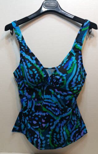 INC International Concepts Swim Bikini Tankini Top Sz I EBay