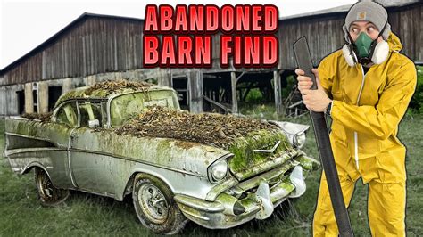 Abandoned Barn Find Bel Air First Wash In Years Satisfying Car