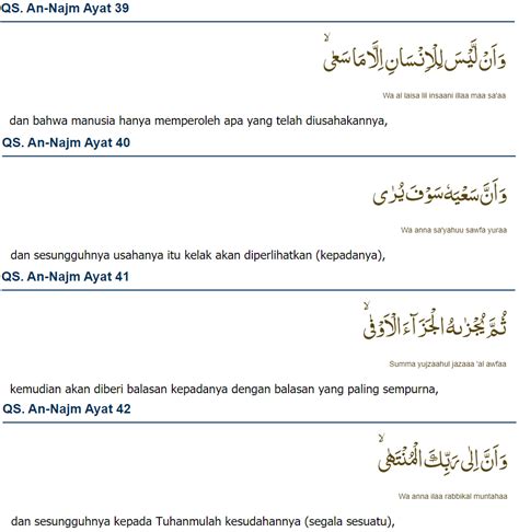 Detail Surat An Najm Beserta Artinya Koleksi Nomer 6