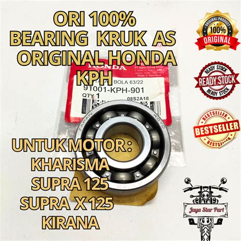 Jual Ori Kelahar Bearing Kruk As Asli Originalhonda Kph