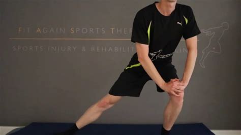 Side Lunge Adductor Stretch YouTube