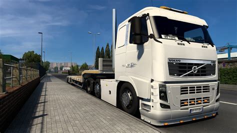 Viaje Con Maquinaria Pesada VOLVO FH Euro Truck Simulator 2