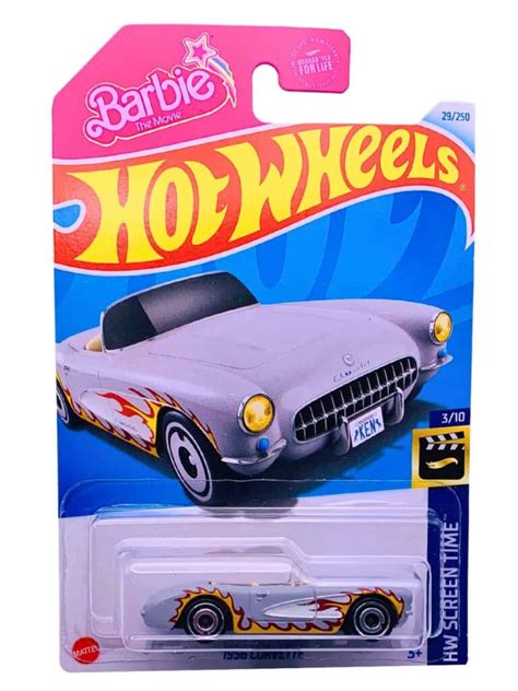 Hot Wheels Barbie Corvette Hw Screen Time