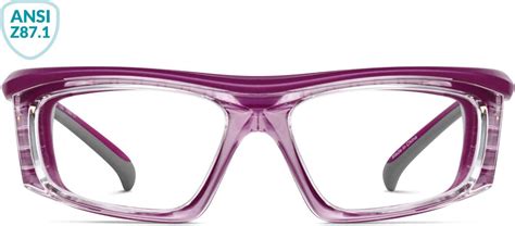 Purple Z871 Safety Glasses 748717 Zenni Optical Canada