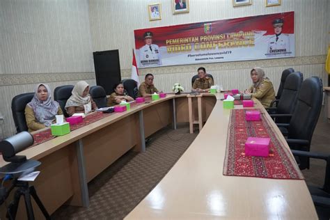 Pemprov Lampung Ikuti Webinar Dalam Rangka Tahapan Pemilu Tahun 2024