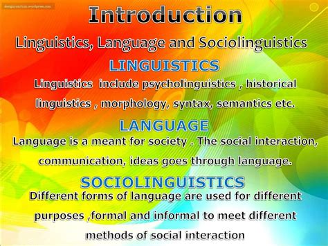 Sociolinguistics And Language Teaching 6