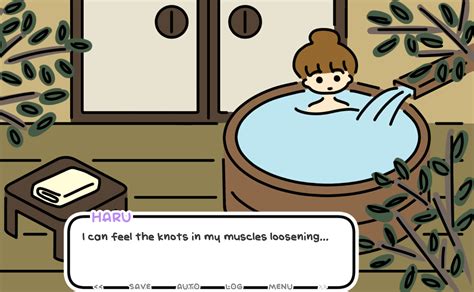 One Night Hot Springs Digital Fantasy Diary