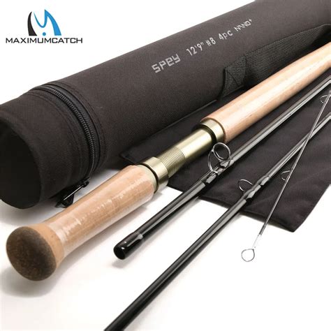 Maximumcatch Spey Fly Fishing Rod 12 9FT 8WT 4SEC NANO Technology